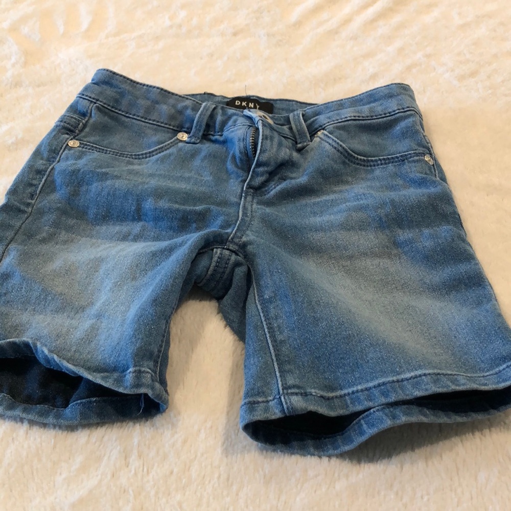 Bermuda denim shorts